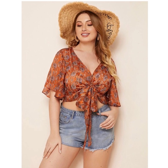 Tops - Front Tie Top